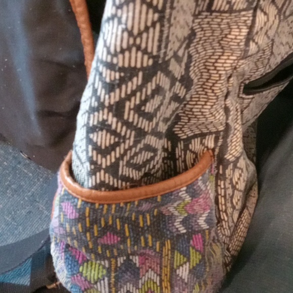 Canvas backpack purse - Picture 7 of 7